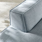 Restore Performance Fabric Upholstered Left-Facing Armless Modular Chaise by Modway