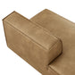 Restore Vegan Leather Left-Facing Armless Modular Chaise by Modway