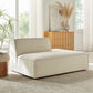 Restore Performance Fabric Upholstered Right-Facing Armless Modular Chaise by Modway