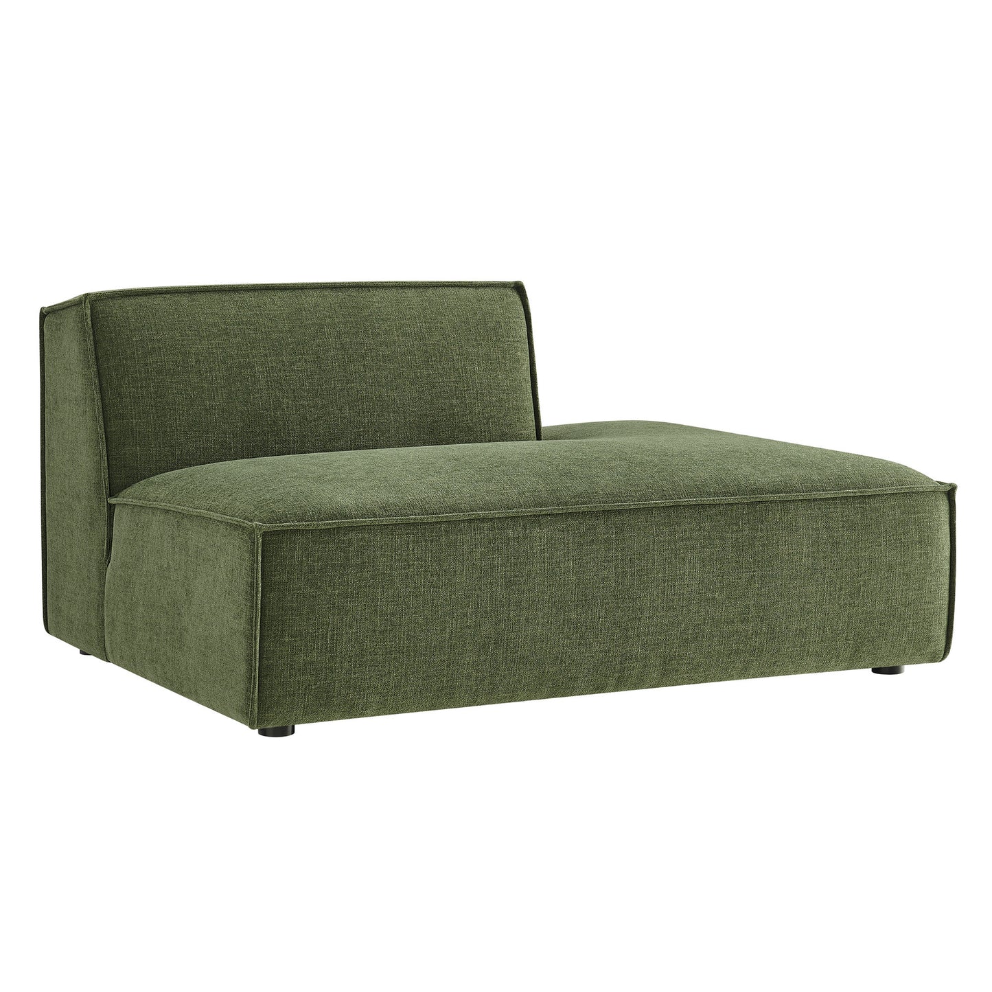Restore Performance Fabric Upholstered Right-Facing Armless Modular Chaise by Modway