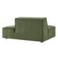 Restore Performance Fabric Upholstered Right-Facing Armless Modular Chaise by Modway