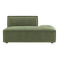 Restore Performance Fabric Upholstered Right-Facing Armless Modular Chaise by Modway