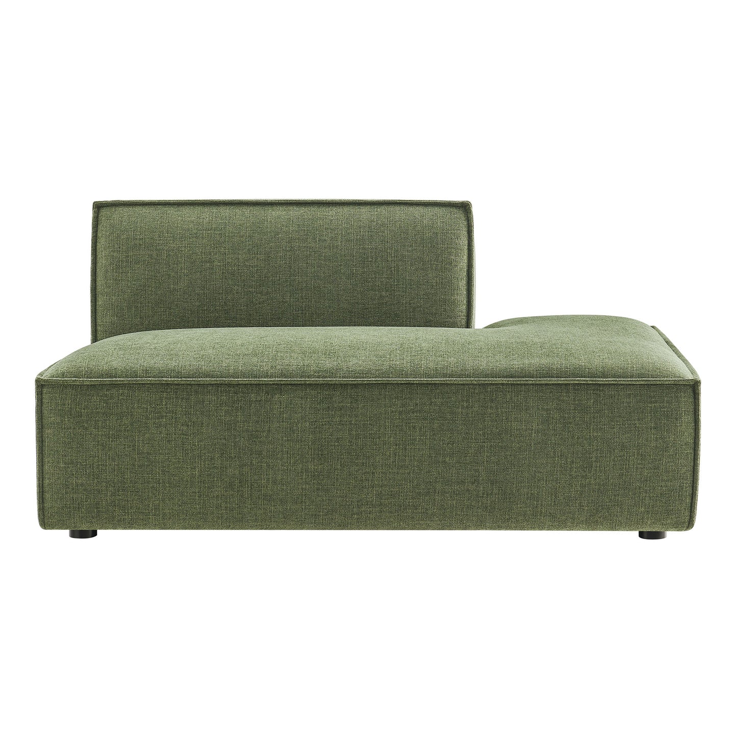 Restore Performance Fabric Upholstered Right-Facing Armless Modular Chaise by Modway