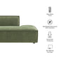 Restore Performance Fabric Upholstered Right-Facing Armless Modular Chaise by Modway