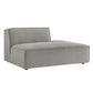 Restore Performance Fabric Upholstered Right-Facing Armless Modular Chaise by Modway