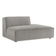 Restore Performance Fabric Upholstered Right-Facing Armless Modular Chaise by Modway
