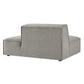 Restore Performance Fabric Upholstered Right-Facing Armless Modular Chaise by Modway