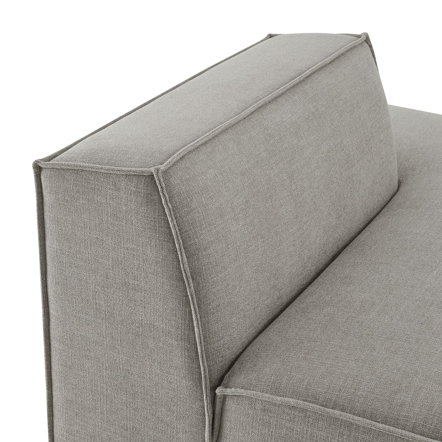 Restore Performance Fabric Upholstered Right-Facing Armless Modular Chaise by Modway