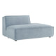 Restore Performance Fabric Upholstered Right-Facing Armless Modular Chaise by Modway