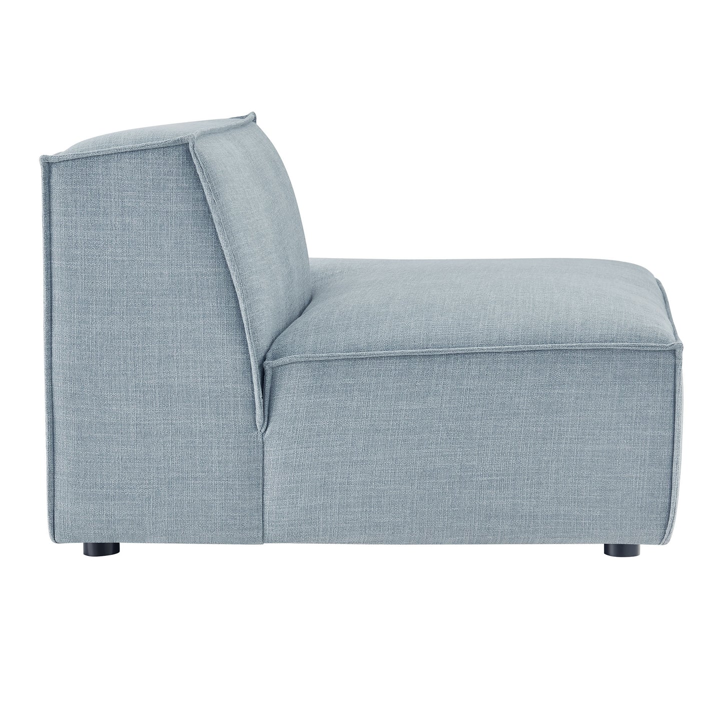 Restore Performance Fabric Upholstered Right-Facing Armless Modular Chaise by Modway