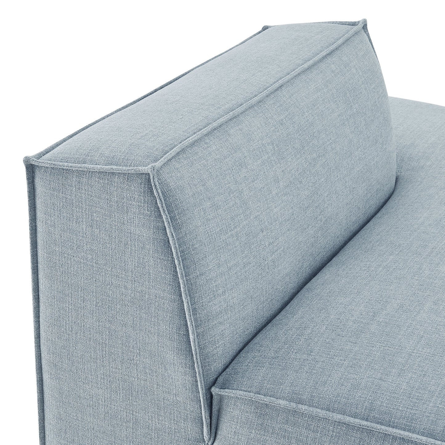 Restore Performance Fabric Upholstered Right-Facing Armless Modular Chaise by Modway