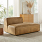 Restore Vegan Leather Right-Facing Armless Modular Chaise by Modway