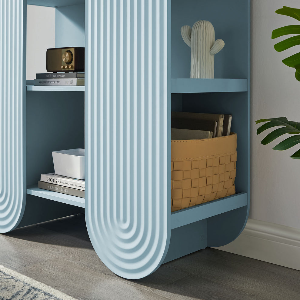 Daydream 58" Arched Bookshelf by Modway | Bookcases | Modishstore - 7