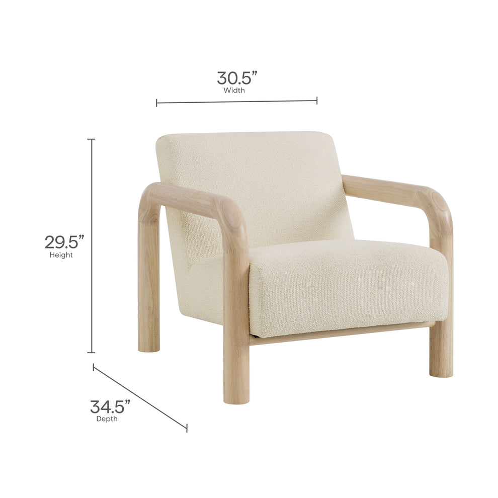 Sereno Boucle Accent Chair by Modway | Accent Chairs | Modishstore - 18