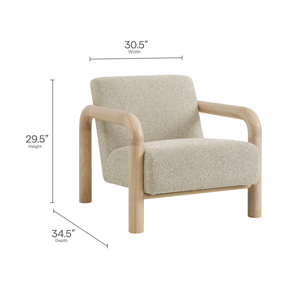 Sereno Boucle Accent Chair by Modway | Accent Chairs | Modishstore - 36