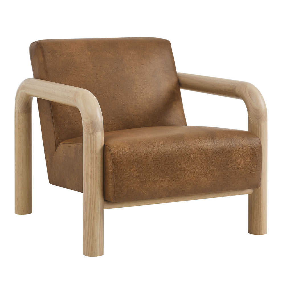 Sereno Vegan Leather Accent Chair by Modway | Accent Chairs | Modishstore - 2