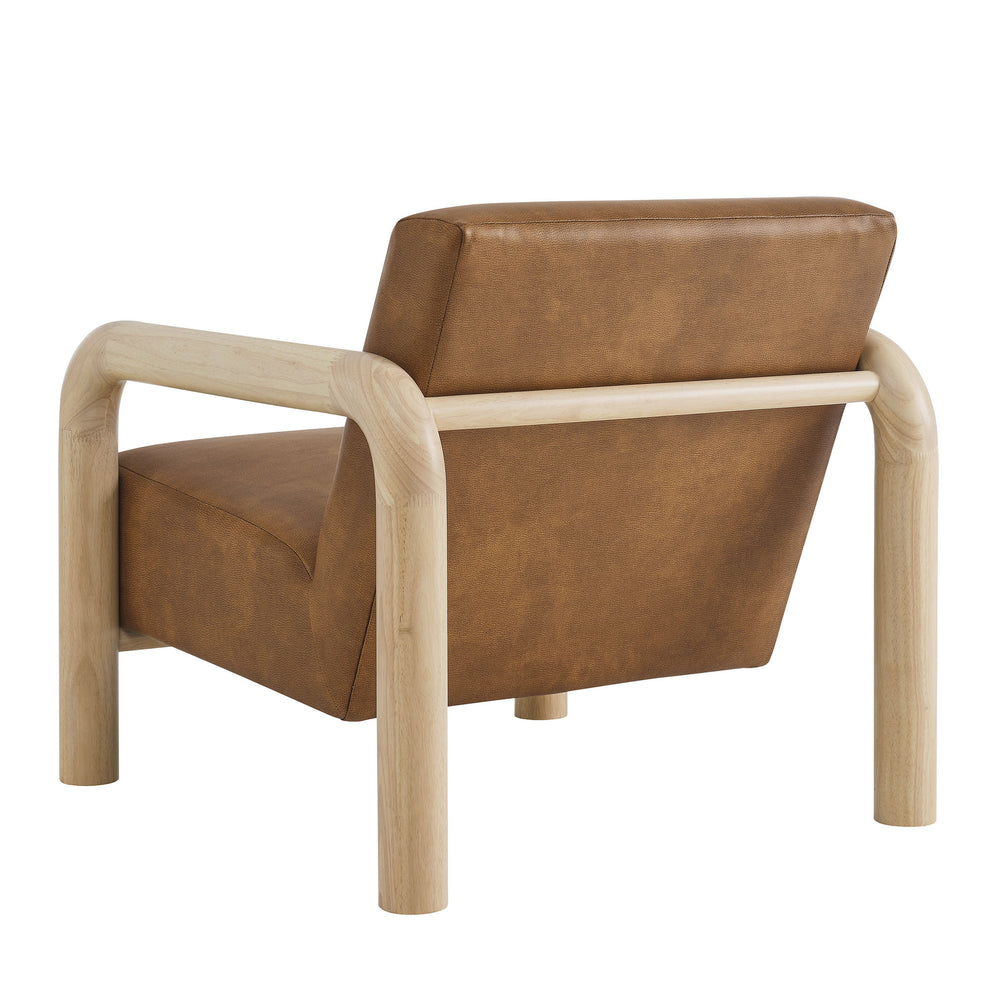 Sereno Vegan Leather Accent Chair by Modway | Accent Chairs | Modishstore - 4