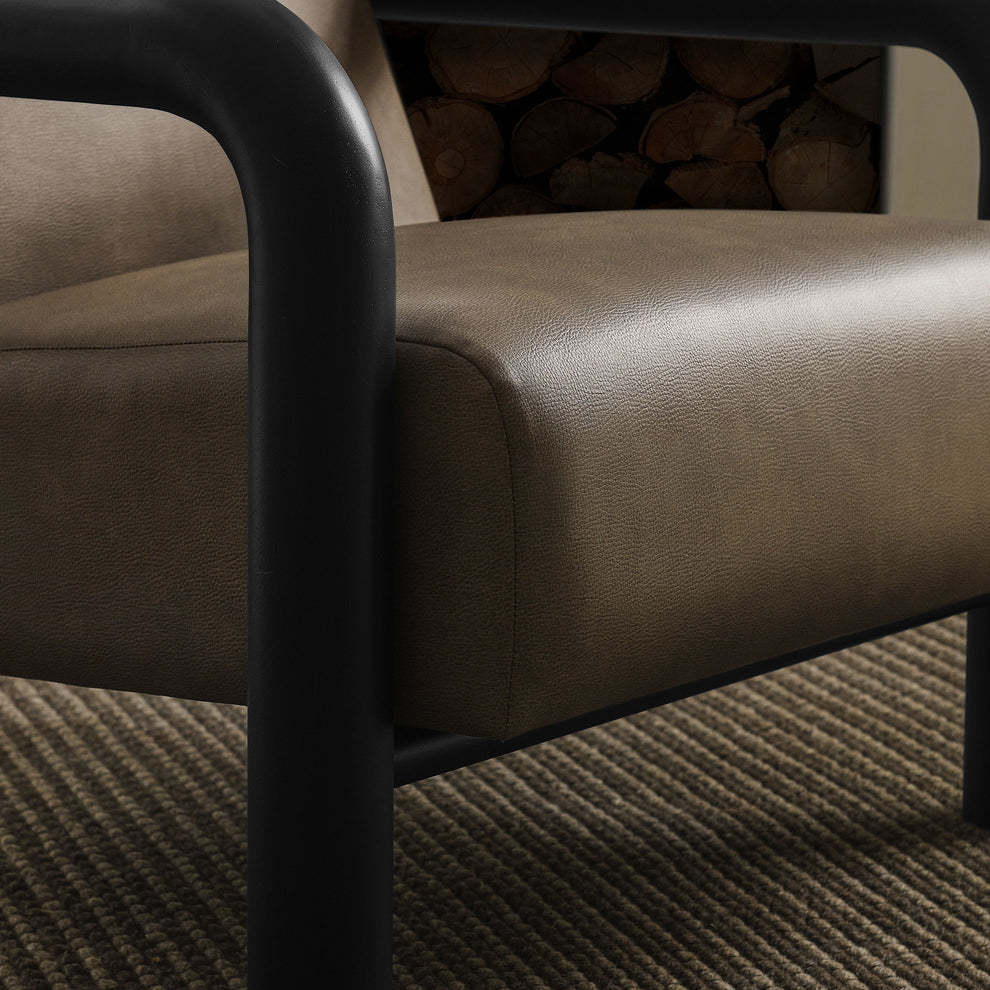 Sereno Vegan Leather Accent Chair by Modway | Accent Chairs | Modishstore - 15