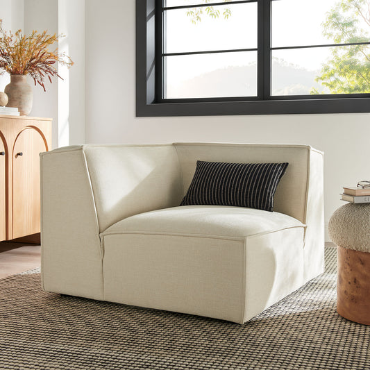 Restore Performance Fabric Upholstered Modular Corner Chair by Modway