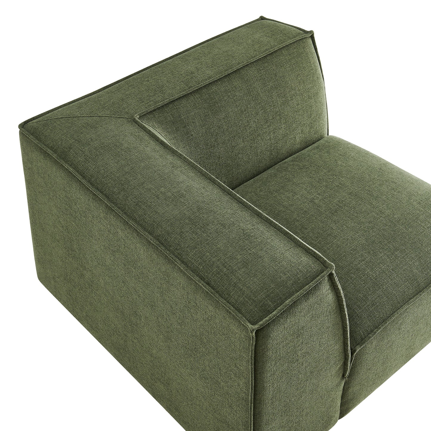 Restore Performance Fabric Upholstered Modular Corner Chair by Modway