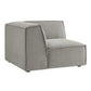 Restore Performance Fabric Upholstered Modular Corner Chair by Modway
