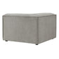 Restore Performance Fabric Upholstered Modular Corner Chair by Modway