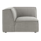 Restore Performance Fabric Upholstered Modular Corner Chair by Modway