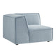Restore Performance Fabric Upholstered Modular Corner Chair by Modway
