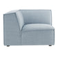 Restore Performance Fabric Upholstered Modular Corner Chair by Modway