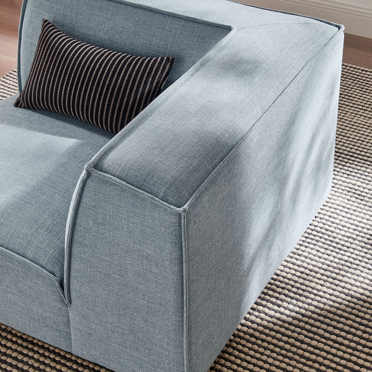 Restore Performance Fabric Upholstered Modular Corner Chair by Modway