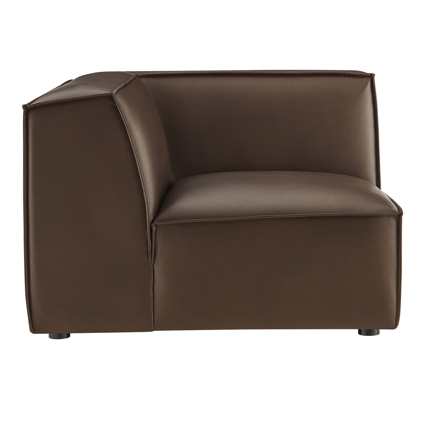 Restore Vegan Leather Modular Corner Chair by Modway