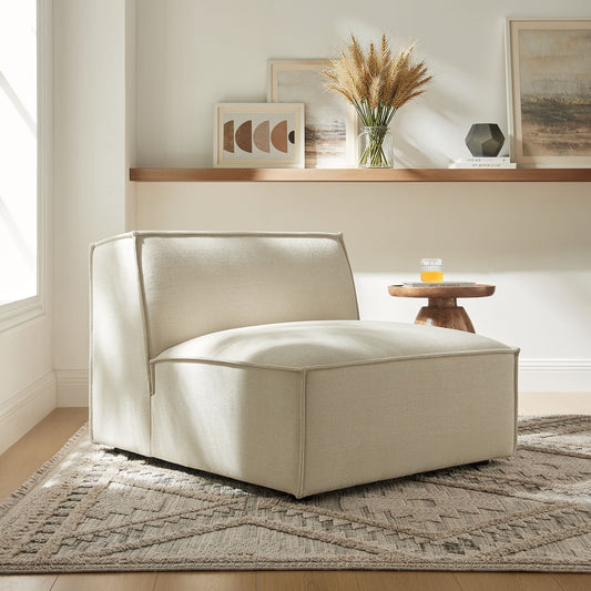 Restore Performance Fabric Upholstered Armless Modular Chair by Modway