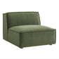 Restore Performance Fabric Upholstered Armless Modular Chair by Modway