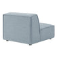 Restore Performance Fabric Upholstered Armless Modular Chair by Modway