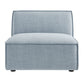 Restore Performance Fabric Upholstered Armless Modular Chair by Modway