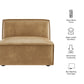 Restore Vegan Leather Armless Modular Chair by Modway