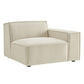 Restore Performance Fabric Upholstered Right-Facing Modular Lounge Chair by Modway