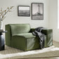 Restore Performance Fabric Upholstered Right-Facing Modular Lounge Chair by Modway