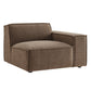 Restore Performance Fabric Upholstered Right-Facing Modular Lounge Chair by Modway
