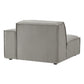 Restore Performance Fabric Upholstered Right-Facing Modular Lounge Chair by Modway