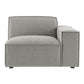 Restore Performance Fabric Upholstered Right-Facing Modular Lounge Chair by Modway