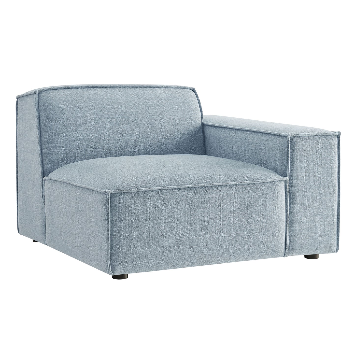 Restore Performance Fabric Upholstered Right-Facing Modular Lounge Chair by Modway