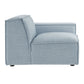 Restore Performance Fabric Upholstered Right-Facing Modular Lounge Chair by Modway