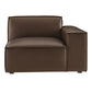 Restore Vegan Leather Right-Facing Modular Lounge Chair by Modway