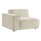 Restore Performance Fabric Upholstered Left-Facing Modular Lounge Chair by Modway