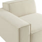 Restore Performance Fabric Upholstered Left-Facing Modular Lounge Chair by Modway