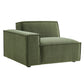 Restore Performance Fabric Upholstered Left-Facing Modular Lounge Chair by Modway