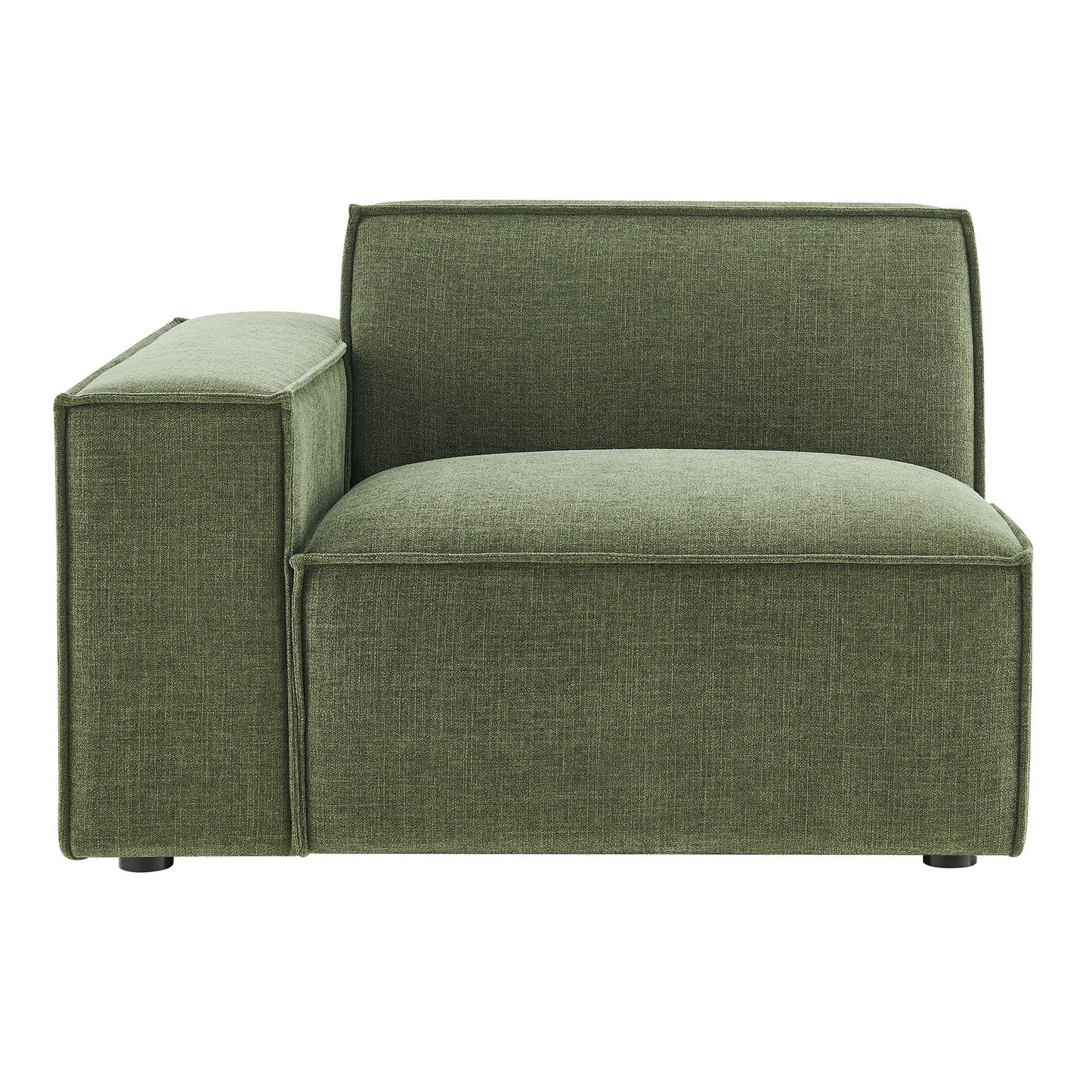 Restore Performance Fabric Upholstered Left-Facing Modular Lounge Chair by Modway