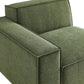 Restore Performance Fabric Upholstered Left-Facing Modular Lounge Chair by Modway