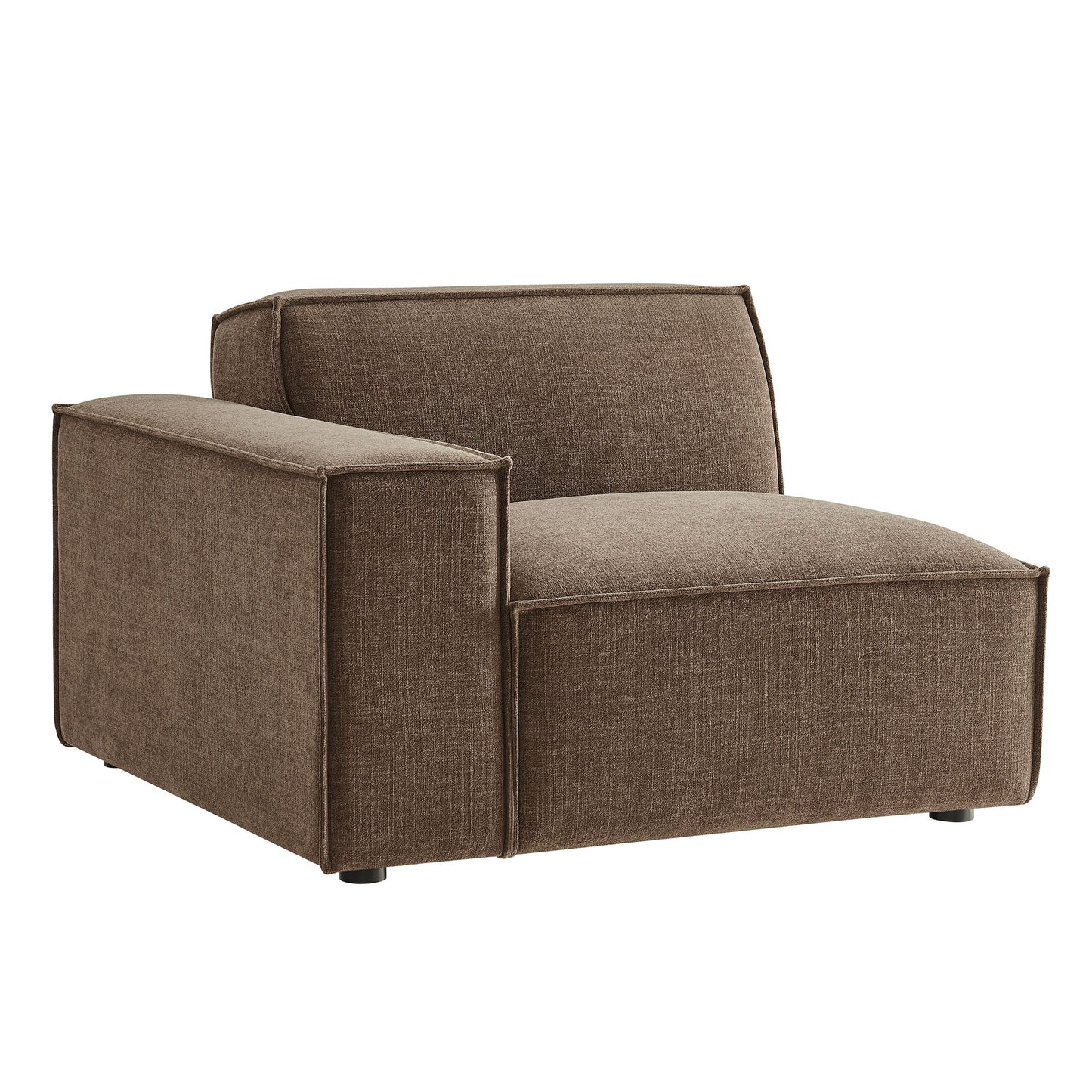 Restore Performance Fabric Upholstered Left-Facing Modular Lounge Chair by Modway